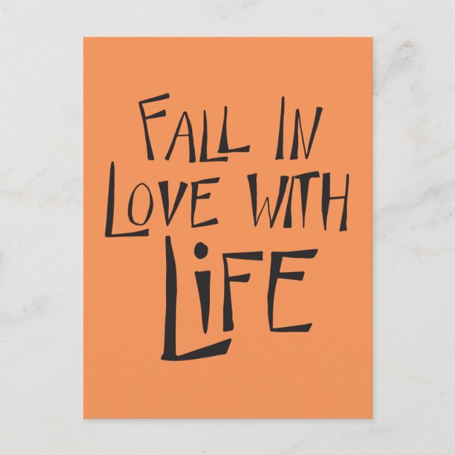 Citation Love, Attitude Motivationnelle Carte post (Devant)