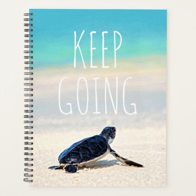 Citation Motivationnelle Continuer à aller Turtle  (Devant)