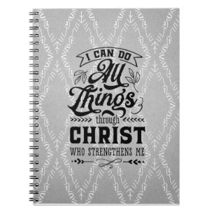 Citation religieuse Carnet photo Spiral