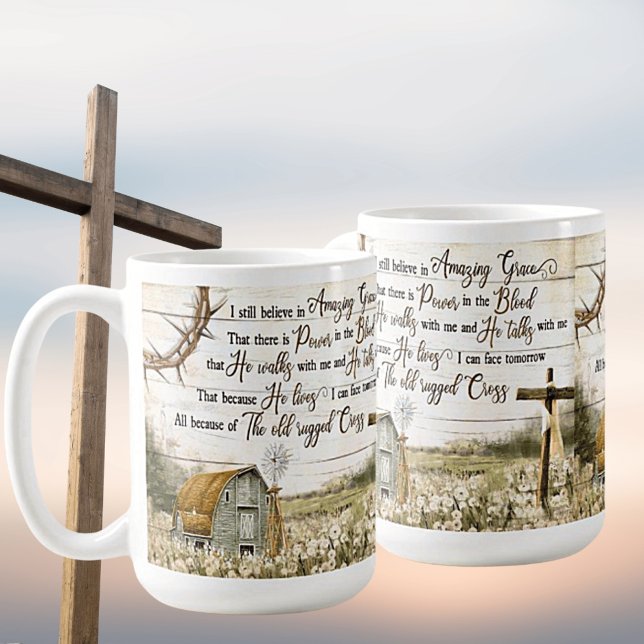 Citation Spirituelle Hymnes Mug Céramique (Créateur téléchargé)