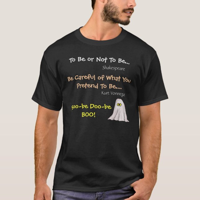 Citations célèbres d'Halloween Drôle T-shirt (Devant)