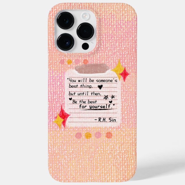 Citations Chic Self-Love coque iphone Soft Pinky (Verso)