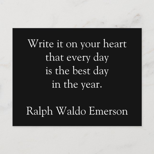 Citations de cartes postales d'inspiration (Devant)