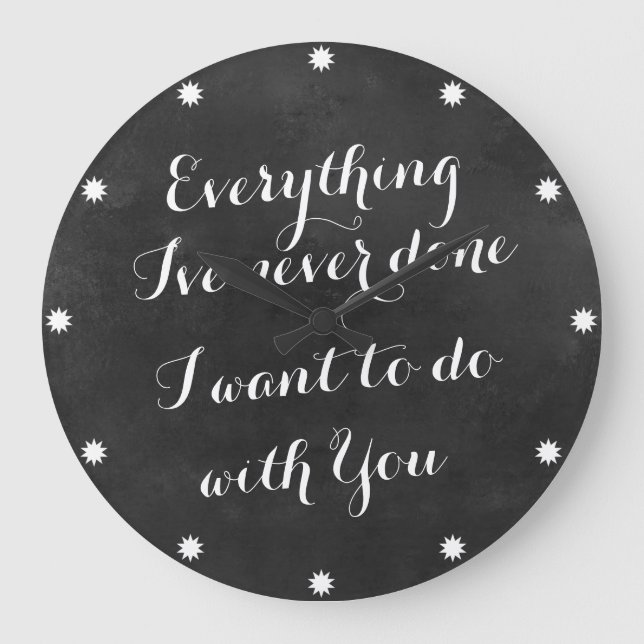 Citations de tableau noir Grande horloge (Recto)