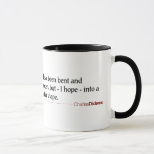 Citations Dickens - Bent and Broken Mug
