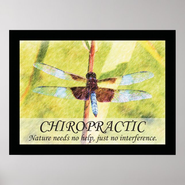 Citations et déclarations de chiropratique Poster  (Devant)