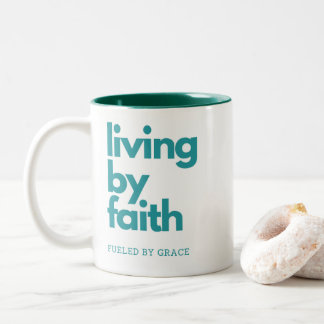 Citations inspirantes Mug - Vivre par la foi