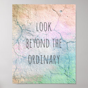 citations inspirantes typographie poster shabby ch