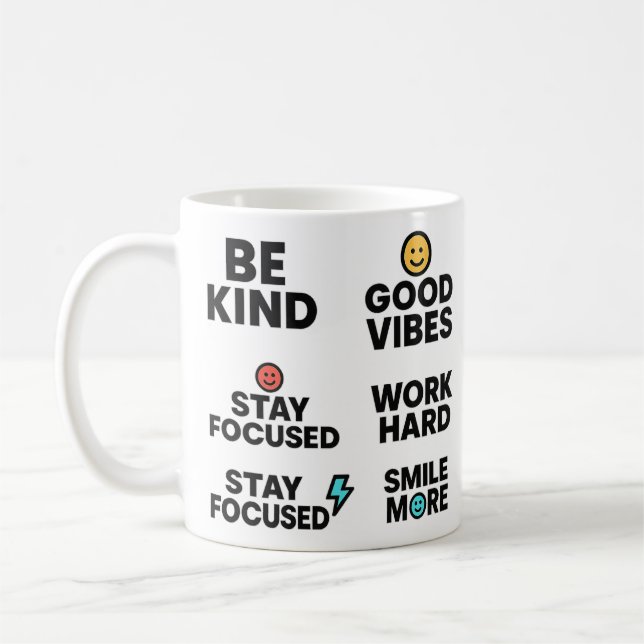 Citations Motivationnelles Mug - Soyez comme Good  (Gauche)