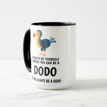 Citations Spéciales Dodo Deux Tons De Café Mug