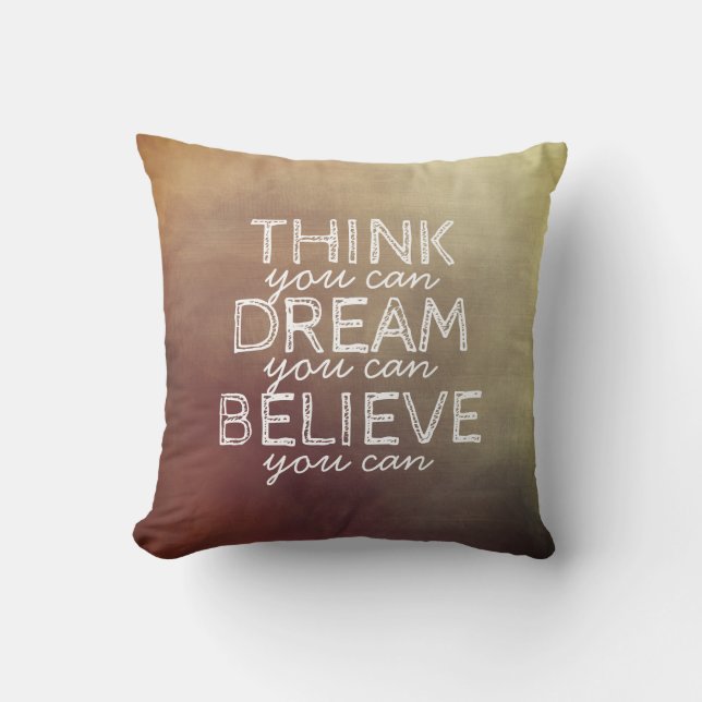 citer coussin inspiration typographie design (Recto)