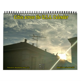 Cities across the USA Calendar