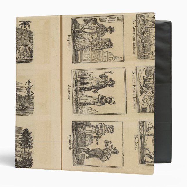 Cities, costumes binder (Front/Inside)