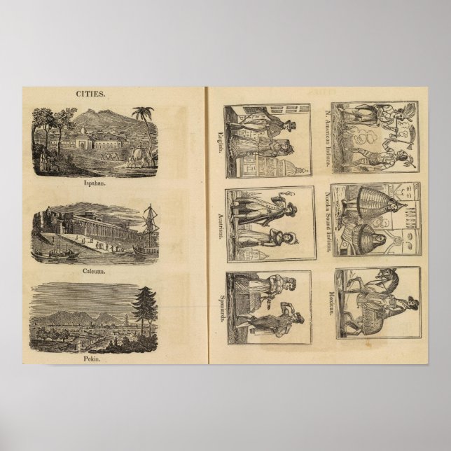 Cities, costumes poster (Front)