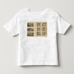 Cities, costumes toddler t-shirt