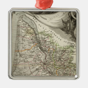 Cities Metal Ornament