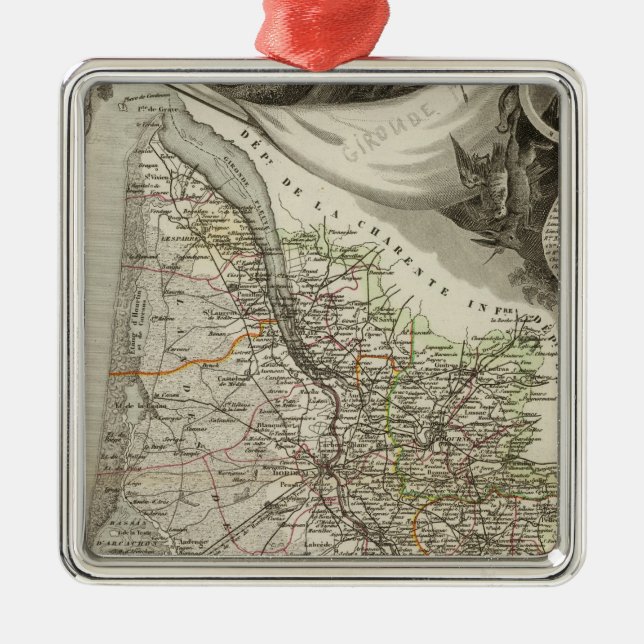 Cities Metal Ornament (Front)