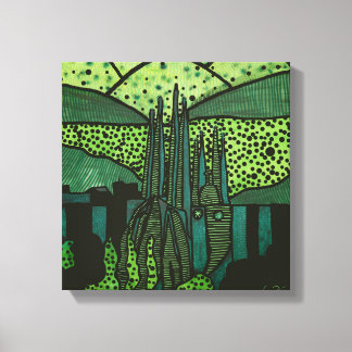 Cities of the World - Barcelona Canvas Print