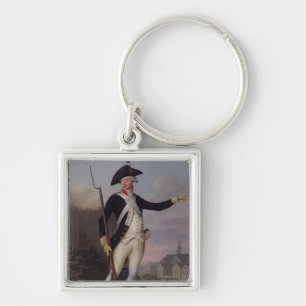 Citizen Nau-Deville in National Guard Uniform Keychain