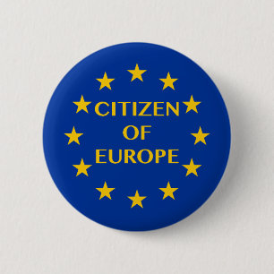 Citizen of Europe 2 Inch Round Button