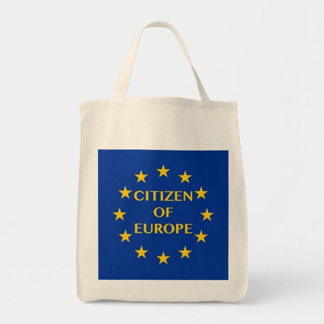 Citizen of Europe Tote Bag (Front)