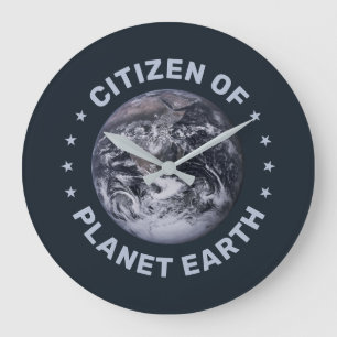 Citizen of Planet Earth Clock