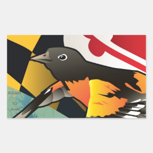 Citizen Oriole, Maryland's State Bird Sticker
