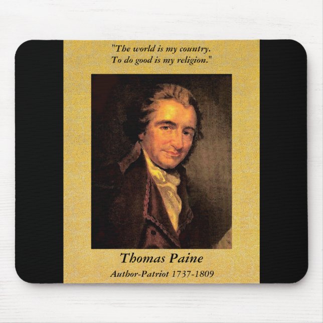 Citizen Paine - Mousepad (Front)