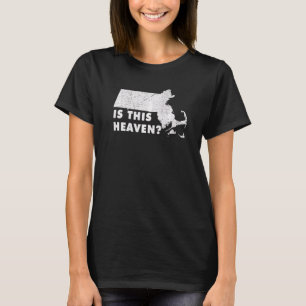 Citizen Proud America State US Heaven Home Massach T-Shirt
