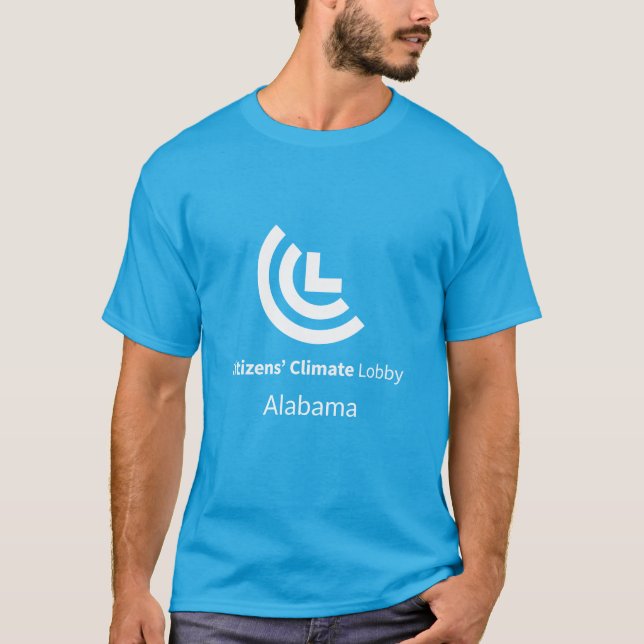Citizens Climate Lobby Alabama (Front only) T-Shirt (Front)
