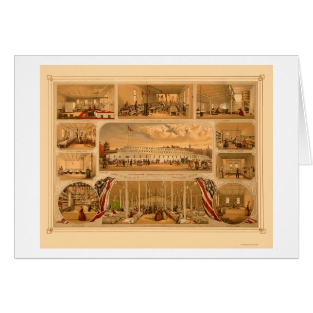 Citizens Volunteer Hospital by P.S. Duval 1862 (Front Horizontal)