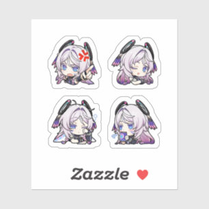Citlali Genshin Impact 4 Pack Sticker Sheet Extra