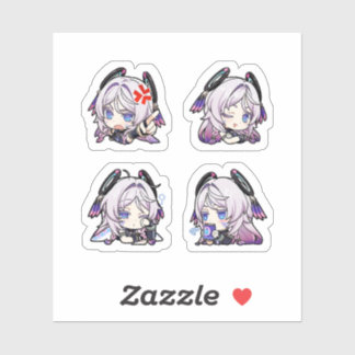 Citlali Genshin Impact 4 Pack Sticker Sheet Extra 