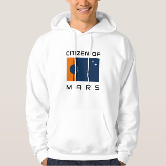 Citoyen de Mars Sweat - shirt à capuche avec drape