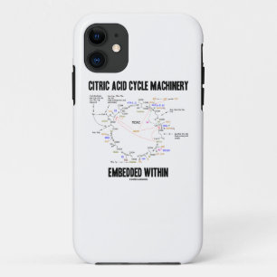 Citric Acid Cycle Machinery Embedded Within Krebs iPhone 11 Case