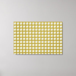 Citrine Clover Canvas Print