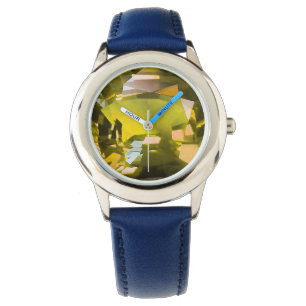Citrine Gemstone Yellow Watch