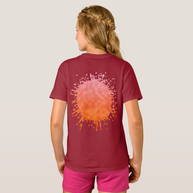 Citrine Glow T-Shirt (Back Full)