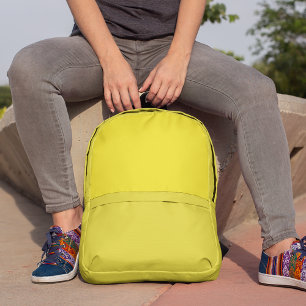 Citrine Personalized Custom Printed Backpack