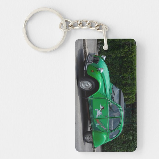 Citroen 2 CV Sauss Ente Keychain (Front)