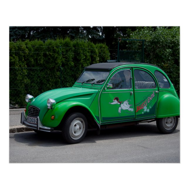 Citroen 2 CV Sauss Ente Poster (Front)