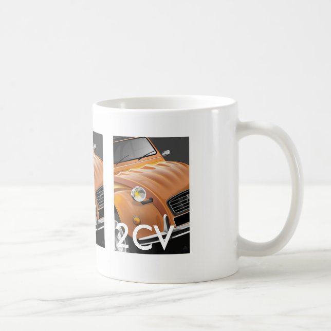 Citroen 2CV Mug (Right)