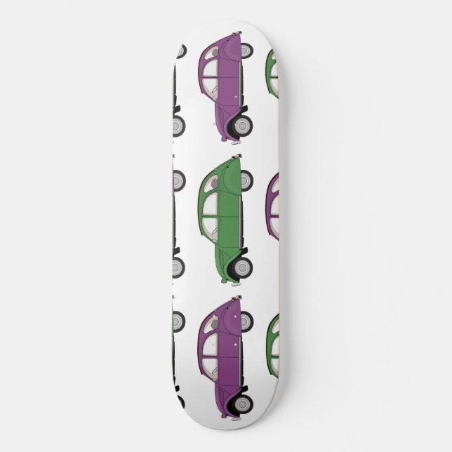 Citroen dos caballos skateboard (Front)