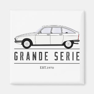 Citroen GS France Grande Series Magnet