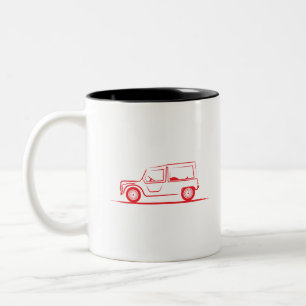 Citroen Mehari Two-Tone Coffee Mug