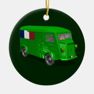 Citroen Type H Van Tube Ceramic Ornament
