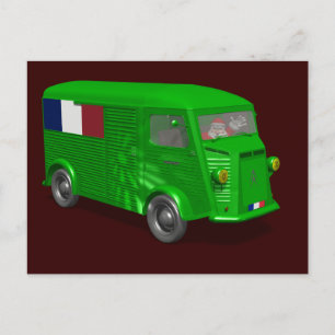 Citroen Type H Van Tube Postcard