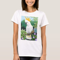 Citron Cockatoo Ladies Babydoll