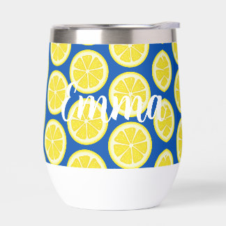 Citron de fruits colorés et personnalisés