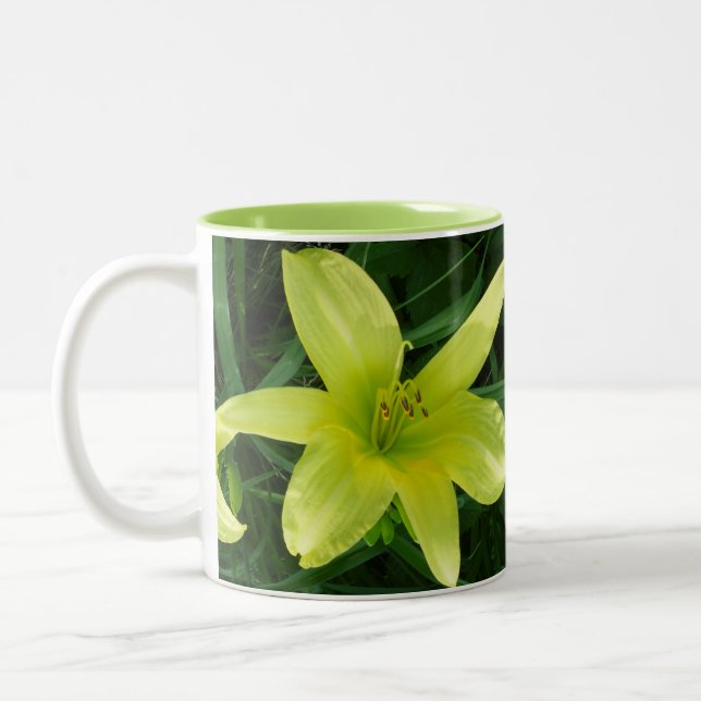 Citron Lily Mug (Gauche)